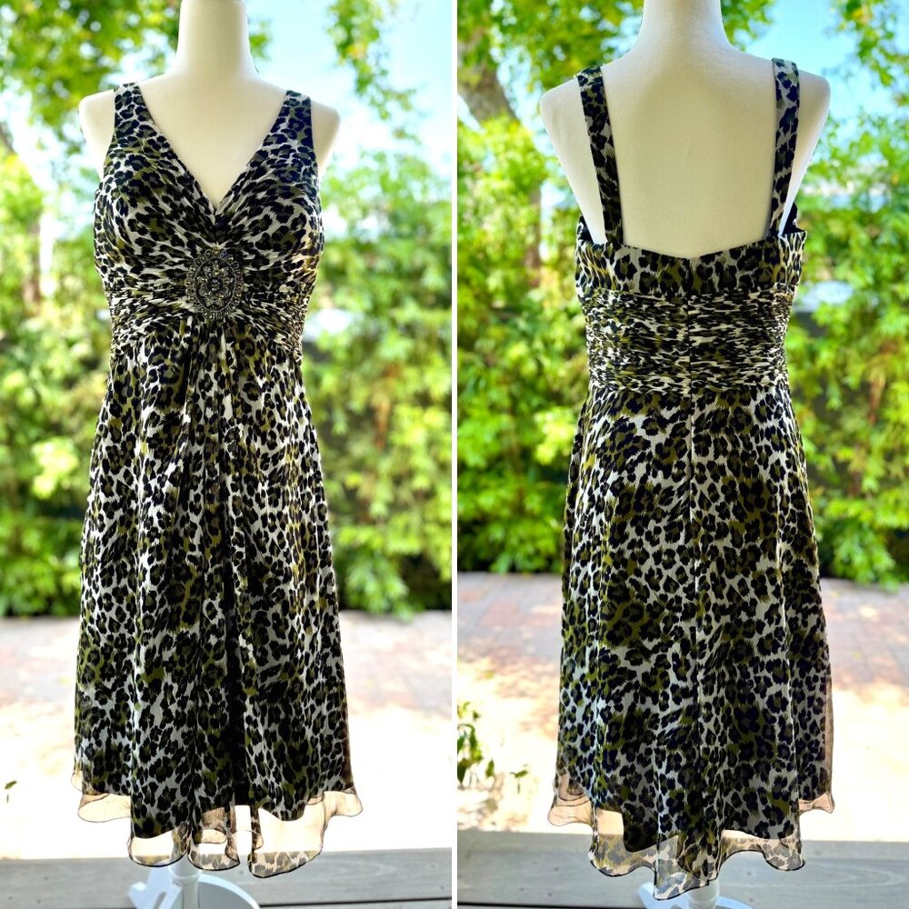 Party Dress - Stunning Leopard Print